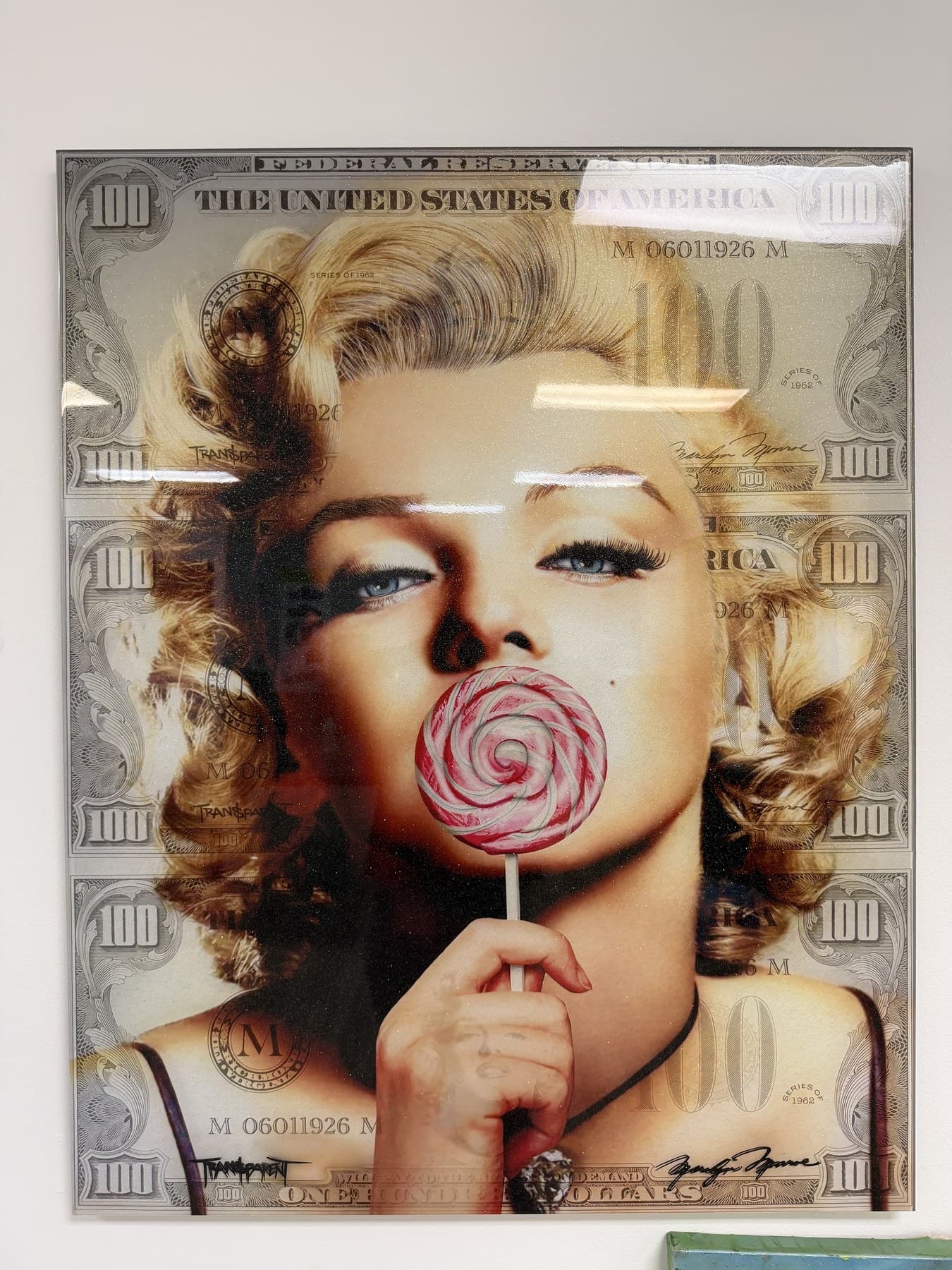 Artwork 07 currently hanging at Revos Gallery, with artist and title details to be confirmed.