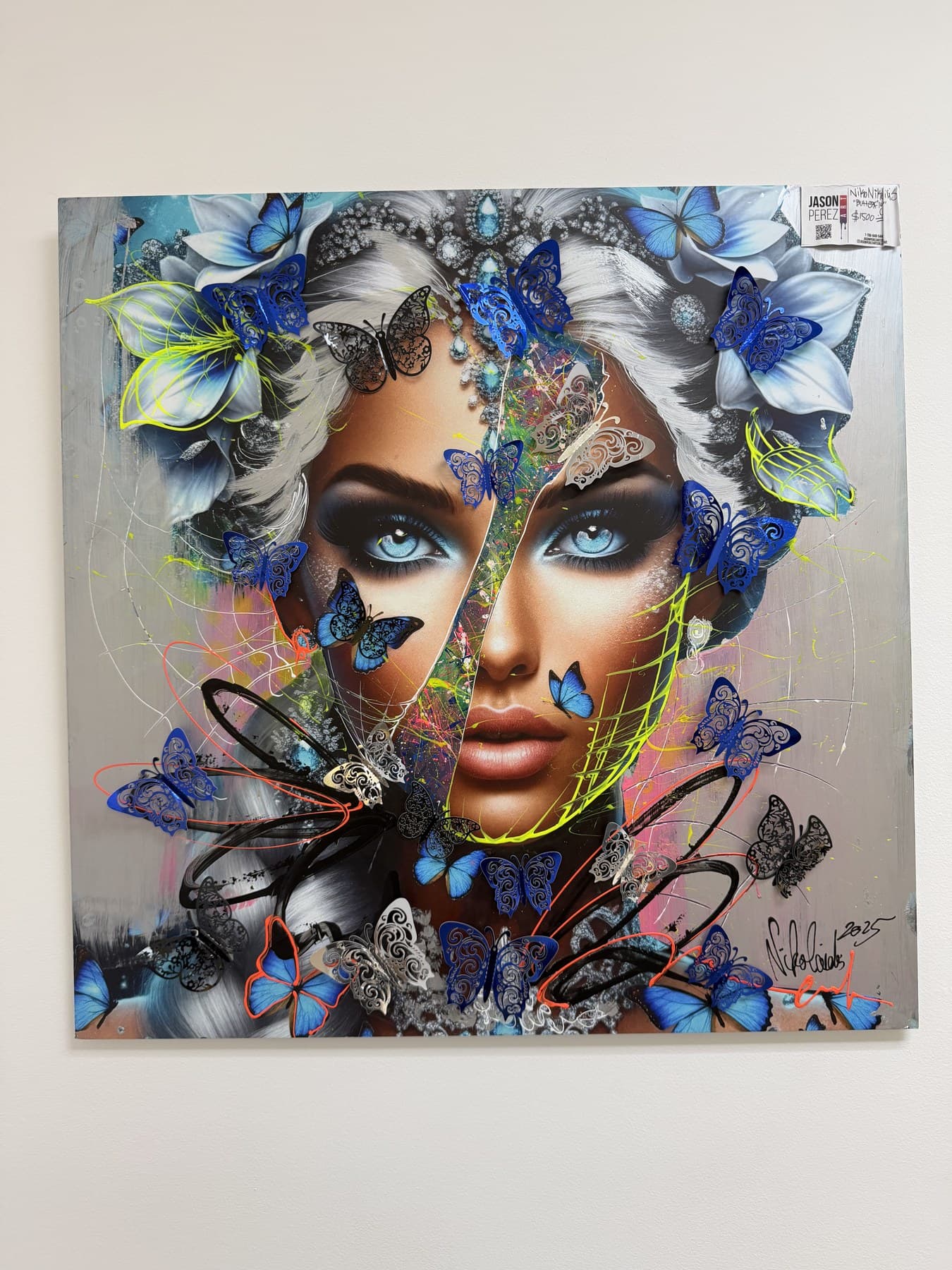 Artwork 11 currently hanging at Revos Gallery, with artist and title details to be confirmed.