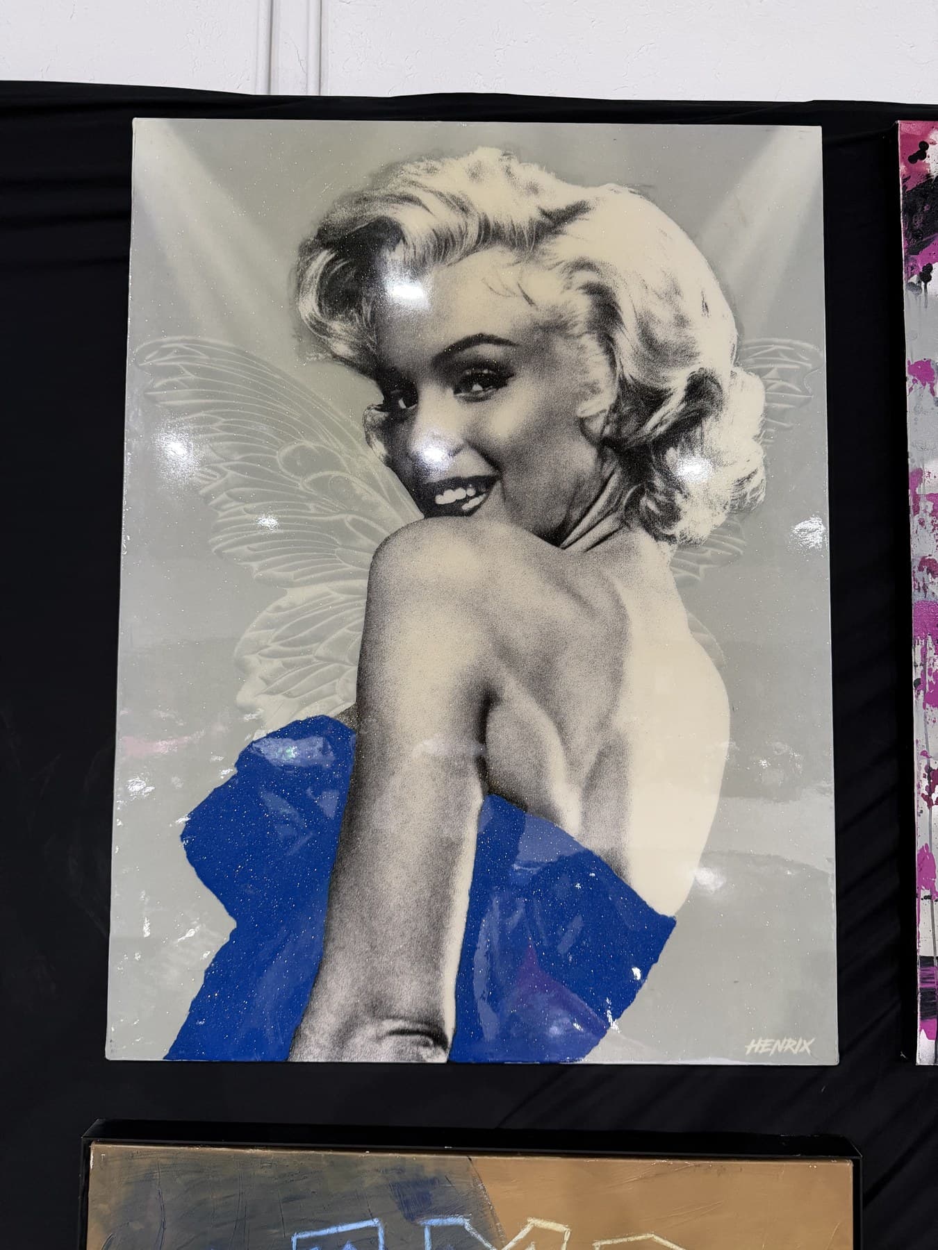 Artwork 15 currently hanging at Revos Gallery, with artist and title details to be confirmed.