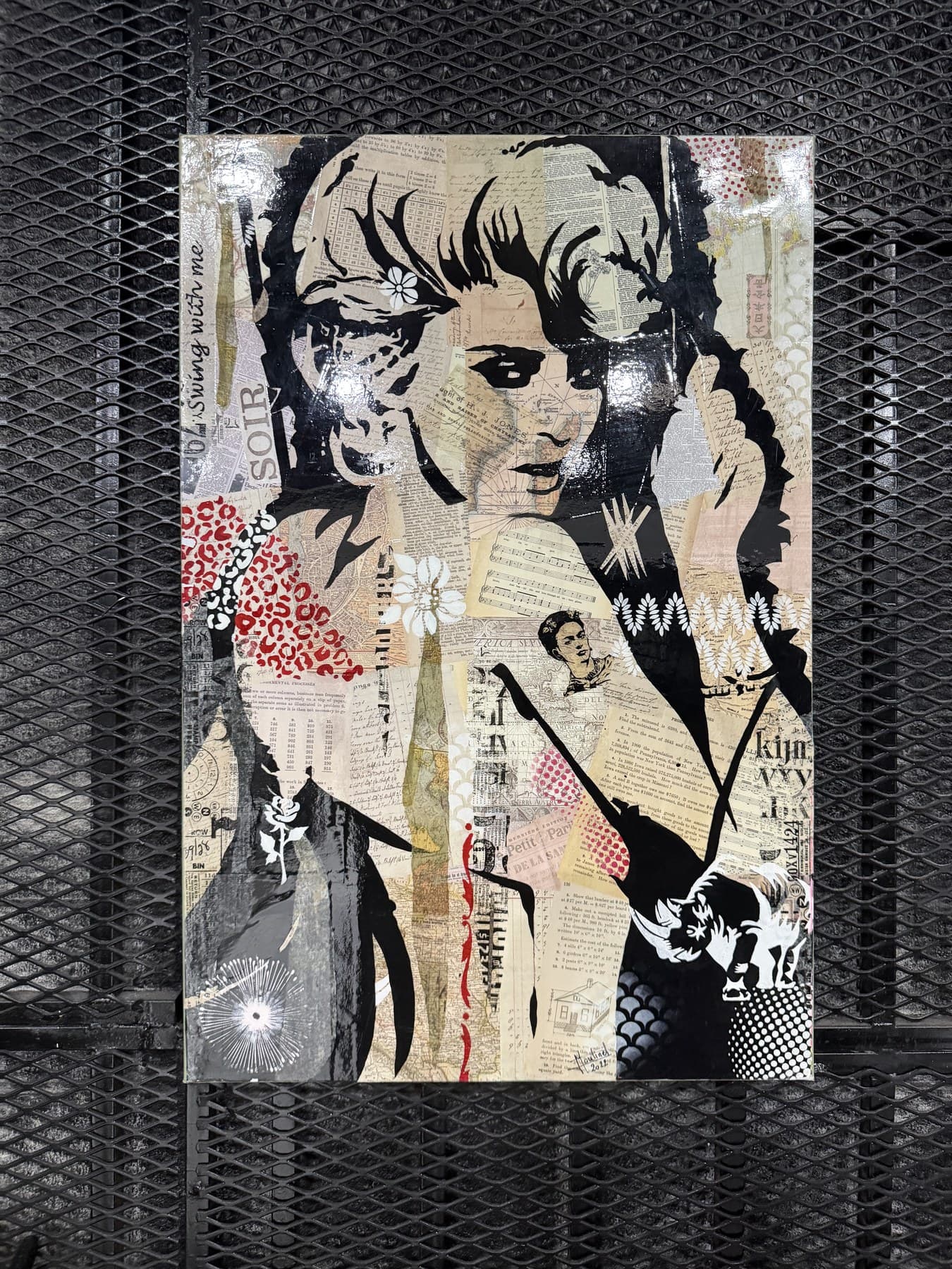 Artwork 24 currently hanging at Revos Gallery, with artist and title details to be confirmed.